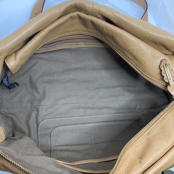 Ellen Tracy leather with pretty leather lace trim - Picture 9 of 12